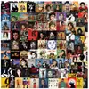 105 adesivos de grafite à prova d'água do Michael Jackson. Adesivos decorativos criativos DIY