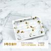 Caja desechable para sushi rectangular Caja de embalaje para salmón Caja para llevar con impresión japonesa Caja para sushi con tapa