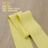 Cuello de Borde Elástico Acanalado Tejido de Punto Empalmado de una Sola Capa con Puños Extensos de Polo con Hilo Cuello Plano de Máquina