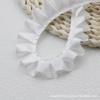 Punto 2.5cm cinta cinta de satén encaje plisado DIY vestido de novia vestido de noche caja de regalo ropa de muñeca ropa accesorios para el cabello materiales de tela