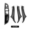 Adecuado para BMW Serie 5 Manija de Puerta Juego de Cuatro Piezas, Manija de Puerta Serie 5, Reposabrazos de Puerta Interior Serie 5 Conducción Derecha, Manija Exterior
