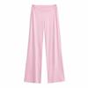 Chica Latte Super Cómodos de Cintura Baja Casual Holgados Ropa de Abrigo Adelgazantes Modernos Pantalones Deportivos de Pierna Ancha Pantalones de Yoga Elásticos