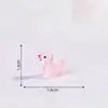 Micropaisaje de patito luminoso transfronterizo de Amazon, resina decorativa para bricolaje, joyería, pequeños accesorios, adornos colgantes