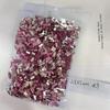 Diamante de Cristal con Forma Especial Plana Rosa Cerezo Paquete de 1440 Mini Tamaño Grande Pequeño Ojo de Caballo Amor Joyería Diamante para Uñas