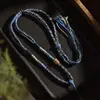 Cordón para Colgante Estilo Tíbet Collar de las Cinco Deidades de la Riqueza Cordón para Colgante de Tántrica Accesorios Budistas Cordón para Colgar Collar para Hombres y Mujeres Cordón Trenzado