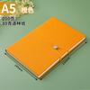 Caderno de Escritório Simples A5 para Negócios com Elástico e Fivela, Diário Caderno Espesso de Alto Valor Personalizável para Estudantes