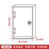 Armário Vertical para Armazenamento de Celulares Caixa de Armazenamento de Celulares de Acrílico Transparente de Mesa Armário para Armazenamento de Celulares de Estudantes com Fechadura