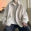 Chaqueta de Gamuza Americana para Hombre Primavera y Otoño Estilo Hong Kong Retro Chaqueta Vieja Invierno Alta Gama High-street Ropa de Entrenador de Herramientas
