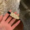 Elegante Pinza para el Cabello de Pato Pequeña y Fragante con Patrón de Diamantes y Pedrería, Pinza para Flequillo de la Frente, Accesorio para el Cabello