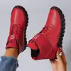 Zapatos de algodón de caña alta, zapatos casuales, forrados de felpa para invierno, cálidos, de suela suave, antideslizantes, zapatos elegantes para mujer, producto popular transfronterizo, hechos a mano con detalles cosidos