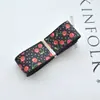 Cinta de Tejido Acanalada Impresa de 25 mm Cinta Cinta Accesorios para Joyería Casera DIY Material para Tocados Hechos a Mano Pasadores de Pelo