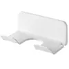 Soporte de secador de pelo para esquina - Montaje en pared sin taladro - Estante organizador para baño
