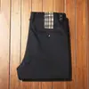 Pantalones de Otoño e Invierno Europeos para Hombre, Holgados, Cómodos, de Alta Gama, Elásticos en Cuatro Direcciones, Antiarrugas, Rectos, Casual de Negocios