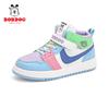 Zapatos para niños Babu beans aj, zapatos para niños, primavera y verano, nuevos zapatos de cuero impermeables de caña alta, zapatillas grandes para niños