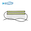 Luzes de carro Luzes diurnas COB 17cm super brilhantes luzes diurnas de carro luzes diurnas led ultrafinas à prova d'água