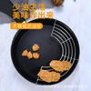 Estante de Vaporización Aislado para Borde de Olla de Cocina Hecho a Medida Transfronterizo, Estante de Fritura y Escurrido de Acero Inoxidable, Artefacto de Estante para Goteo de Aceite y Filtro de Aceite