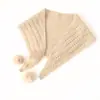 Bufanda Triangular de Cachemir para Mujer 100% Cachemir Puro Otoño e Invierno Color Sólido La Más Fácil de Combinar Moda Casual Bufanda Cálida de Punto