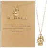 Exclusivo Transfronterizo para Corazón Bergamota Lazo Pájaro Nido de Pájaro Colgante de Corazón Cadena para Clavícula Deseo Tarjeta Amazon Collar