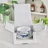 Xícara de Café e Pires de Porcelana Azul e Branca Estilo Europeuosso China Relevado Xícara de Chá da Tarde Xícara de Café Doméstica Fábrica de Cerâmica Venda Direta