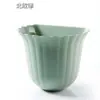 Cubo de basura para colgar en la pared del gabinete residuos de cocina ahorro de mano de obra sin agacharse cubo de almacenamiento sala de estar baño cubo de basura de gran capacidad