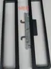 Puerta corrediza de vidrio aislante ultraestrecha 1618 Cerradura de gancho doble dividida Manija de punto único para puerta corrediza Manija de aleación de aluminio sólido