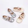 Zapatos de piel para niña, bailarinas francesas, zapatos planos poco profundos, nuevo estilo primavera y otoño 2026, versátiles con faldas, zapatos de piel de nicho para niños