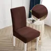 Funda de silla recta nueva hecha a medida con estampado de hojas grandes, funda elástica para taburete de casa, funda antiarañazos de gato para silla de comedor, adecuada para todas las estaciones