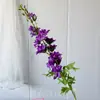 Flor de Andorinha Voadora Artificial Flor Artificial Violeta Fantasia de Haste Única Decoração de Casamento Casa Hotel Flor Atacado Transfronteiriço Flor Artificial
