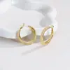Argola de Metal Vazada com Cristais Brincos Elegantes da Moda Brincos Originais Brincos Populares do Mesmo Estilo Mulheres de Alto Padrão