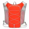 Mochila con bolsa de agua de 5L, diseñada para trail running, transpirable y resistente al agua, estilo chaleco, adecuada para actividades al aire libre, ciclismo y almacenamiento de agua