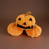 Popular Adorno de Calabaza Tejido a Crochet Hecho a Mano Transfronterizo Decoración de Modelo de Simulación para Fiesta de Halloween Calabaza