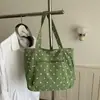 2026 Bolso Nuevo de Nailon con Estampado de Lunares Bolso Tote Casual Moda Estilo Coreano Versátil Gran Capacidad Bolso de Hombro