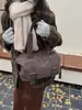 Bolsa de Gran Capacidad para Mujer 2025 Nueva Versátil Bolso Cruzado Retro Motocicleta Hombro Viajero Bolsa de Mano