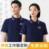 Camisa Polo Camiseta de 200g con Logo Impreso, Ropa de Trabajo de Manga Corta, Camisa de Cultura Corporativa, Camisa Publicitaria, Uniforme de Trabajo con Bordado