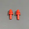 Protetores auriculares em caixa de silicone macio de três camadas à prova d'água para adultos e crianças, equipamento universal para natação, venda por atacado direto da fábrica