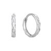 Pendientes de plata S925 con incrustaciones geométricas de circonita estilo INS europeo y americano, estilo retro de metal, sencillos y modernos para mujer