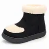 Botas de Nieve para Mujer 2026 Invierno Nuevo Estilo Puño de Gamuza Botas de Algodón hasta la Pantorrilla con Forro Polar Adicional y Engrosamiento Versátiles Cálidas Botas de Algodón Birkenstock para Mujer