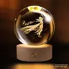 Lámpara de noche personalizada de bola de cristal luminosa, un regalo conmemorativo creativo y práctico para niños y niñas en su cumpleaños, o como decoración para el Día del Maestro.
