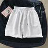 Shorts para Hombre Marca de Moda ins Color Sólido Casual Holgados Pantalones Deportivos Estilo Coreano Modernos Adolescentes Verano Ropa Exterior Pantalones