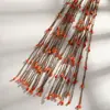 Accesorios de ratán simulado de 65 cm, pulseras tejidas a mano de bricolaje, decoraciones para tarros de dulces, bayas de ratán de colores