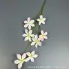 7 Clematis de Haste Longa Impressão 3D Tecido de Seda Painel de Casamento Arte Floral Flores Artificiais Transfronteiriças Atacado