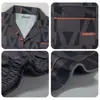 Pijama Cardigan para Hombre Primavera y Otoño Imitación Algodón Manga Larga 2026 Estilo Nuevo Talla Grande Holgado Conjunto de Ropa para el Hogar para Todas las Estaciones
