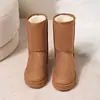 2025 Nuevo Modelo Comercio Exterior Transfronterizo Talla Grande Botas de Nieve de Caña Alta Amazon Temu Dropshipping