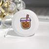 Regla telescópica automática para bebidas de estilo nórdico, de AliExpress, bonita mini regla suave, cinta métrica portátil para el hogar.