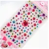 Pegatinas Hechas a Mano para Niños, Pegatinas de Diamantes, Pegatinas Brillantes de Diamantes, Pegatinas de Acrílico de Cristal, Pegatinas Educativas, Pegatinas de Corazón, Estéreo
