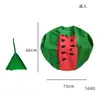 Día del Niño Ropa de Frutas Ropa de Verduras Guardería Fresa Piña Uva Pimiento Plátano Ropa para Actuación de Mesa