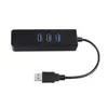 Hub de Tarjeta de Red Gigabit USB 3.0 USB 3.0 a Rj45 + Hub 3.0 Rtl8153E