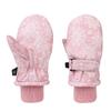 Venta al por mayor transfronteriza de guantes de esquí para niños y niñas, forrados de polar para invierno, engrosados, a prueba de frío, cálidos, a prueba de viento, guantes de cobertura total