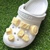 Acessórios Divertidos para Crocs Comida Falsa Fivelas de Sapato DIY Flores de Sapato de Doce de Proteína Chocolate Transfronteiriço