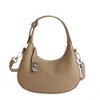 Bolso Minimalista de Diseño de Nicho para Mujer, Nuevo Modelo Primavera 2026, Piel Suave de Alta Gama con Patrón de Lichi, Bolso Cruzado de Moda